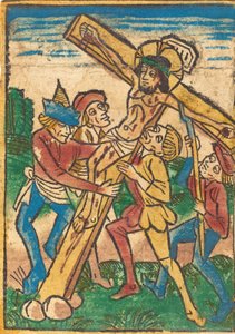 Att höja korset, c. 1490. av Unbekannt