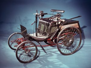 Bakmotor Benz Velo bil, tysk, 1894 av Unbekannt