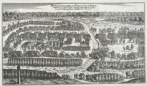 Mottagning av Infanta Margaret Theresa av Spanien i Wien den 6 december 1666. av Unbekannt
