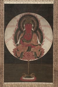 Röd Amida, 1300-tal. av Unbekannt