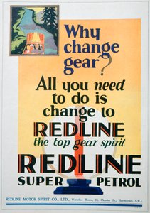 Red Line bensinannons, 1929 av Unbekannt