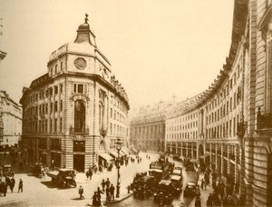 Regent Street ombyggd, c1930. av Unbekannt