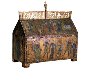 Relikvieskrin med scener ur Saint Valerias liv, c1170 av Unbekannt