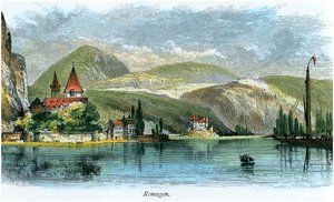 Remagen, Tyskland, c1875 av Unbekannt