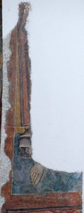 Rester av en figur från Santa Maria de Taüll av Unbekannt