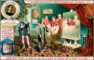 Renässanskonst i Italien: Raphael, c1900 av Unbekannt