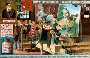 Renässanskonst i Italien: Tizian, c1900 av Unbekannt
