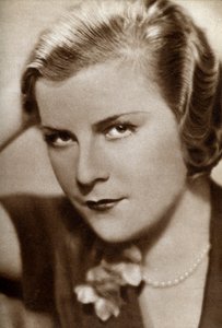 Renate Müller, tysk skådespelerska, 1933 av Unbekannt