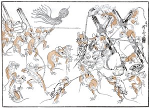 Retribution, Rats and the Cat, 1878 1886 av Unbekannt
