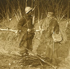 Återvändande från Verdun, norra Frankrike, c1914-c1918 av Unbekannt