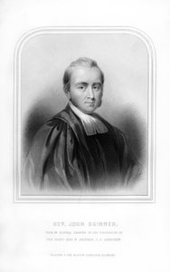 Pastor John Skinner, skotsk historiker och låtskrivare, 1870 av Unbekannt