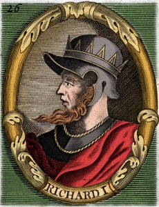 Richard I, kung av England av Unbekannt