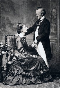 Richard och Cosima Wagner, sent 1800-tal av Unbekannt