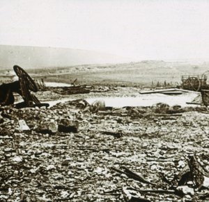 Vägen till Verdun, norra Frankrike, c1914-c1918 av Unbekannt