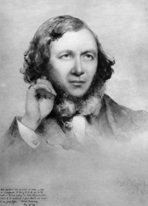 Robert Browning, brittisk poet, 1859 av Unbekannt