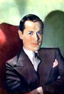 Robert Montgomery, amerikansk skådespelare och filmregissör, 1934-1935 av Unbekannt