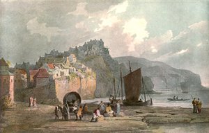 Robin Hoods Bay, c1900. av Unbekannt