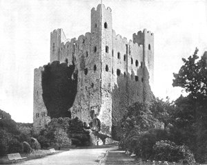Rochester Castle, 1894. av Unbekannt