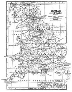 Romerska Storbritannien, c1920 av Unbekannt