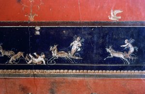 Romersk väggmålning, House of the Vettii, Pompeji, Italien av Unbekannt