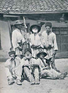 Rumänska bönder, 1912 av Unbekannt