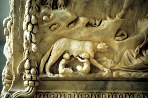 Romulus och Remus diar från hon-vargen av Unbekannt