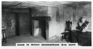 Rum där Shakespeare föddes, c1920-talet av Unbekannt