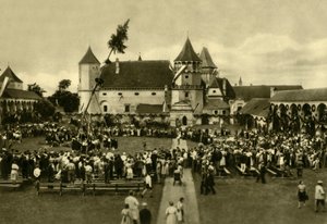 Rosenburgs slott, Niederösterreich, c1935. av Unbekannt