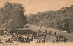 Rotten Row, London, c1900 av Unbekannt