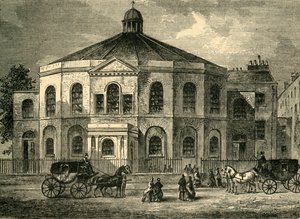 Rowland Hills Chapel 1814, c1878. av Unbekannt