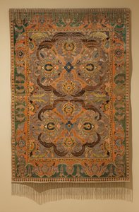 Kunglig matta med siden- och metalltråd, 1600-1625. av Unbekannt