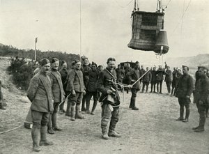Kungliga fältartilleridrakballonger var ögonen på våra vapen i Frankrike, 1919. av Unbekannt