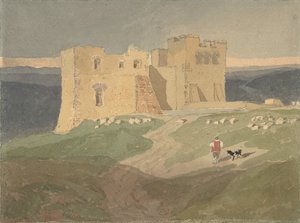 Slottsruin, 1802-42. av Unbekannt