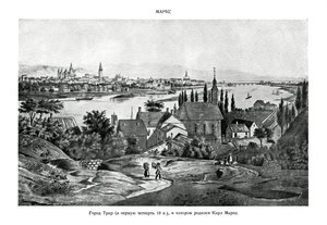 Rysk scen, 1800-talet av Unbekannt