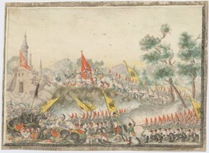 Rysk armé erövrade fästningen Izmail 1790, 1829 av Unbekannt