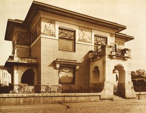 Ryabushinsky House, Malaya Nikitskaya Street, Moskva, Ryssland, 1902 av Unbekannt