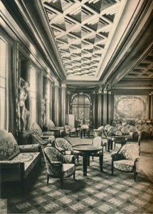 S. S Ile de France, Grand Salon, c1927 av Unbekannt