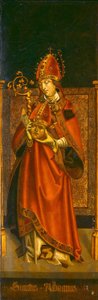 Saint Alban av Mainz, ca. 15001525. av Unbekannt