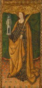 saint barbara av Unbekannt
