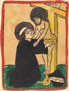 Sankt Bernard av Clairvaux, ca. 14701475. av Unbekannt