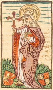 Sankta Birgitta, ca. 14801490. av Unbekannt