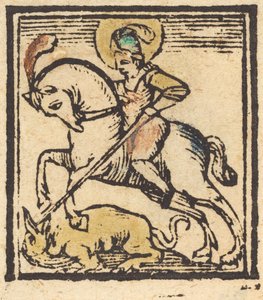Saint George, ca. 1475. av Unbekannt