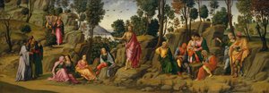Johannes Döparen som vittnar, ca. 1506-7. av Unbekannt