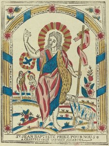 Johannes Döparen Be för oss, ca. 1820. av Unbekannt