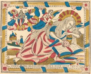 Sankta Maria Magdalena Be för oss, ca. 1820. av Unbekannt