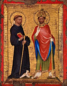 Saints Procopius och Adalbert, K. ೧೩೪೦- ೫೦. av Unbekannt