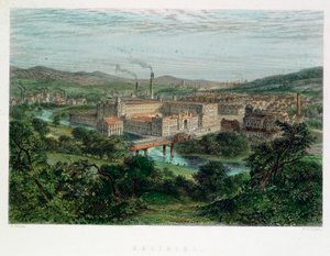 Saltaire, Yorkshire, 1800-talet av Unbekannt