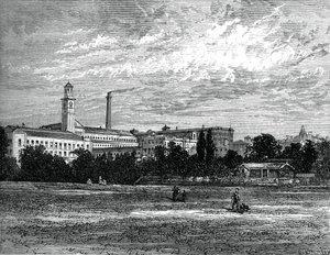 Saltaire verk, c1880 av Unbekannt