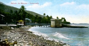 Hälsning från Macuto, Venezuela, 1909 av Unbekannt