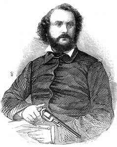 Samuel Colt 1814-1862, uppfinnare av Colt-revolvern, 1856 av Unbekannt